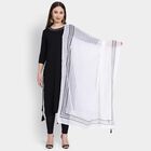 Ladies' Dupatta, White, small image number null